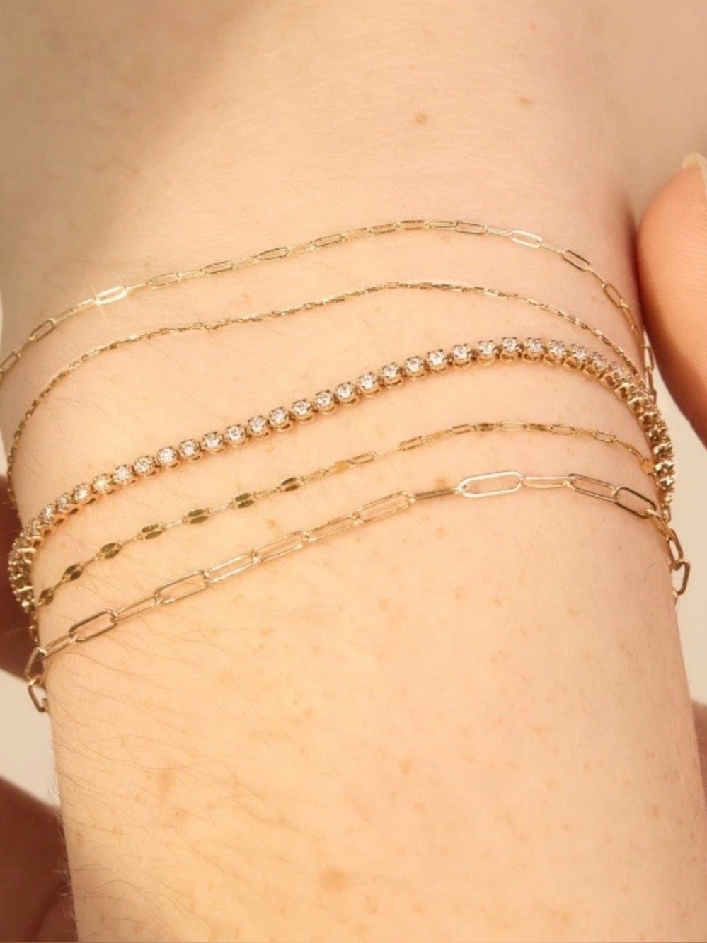 Catbird 14k Yellow Gold Petite 1976 Bracelet